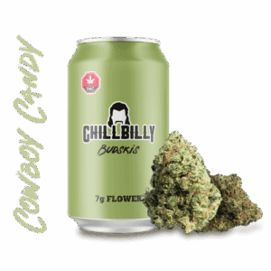 Cowboy Candy by Chillbilly is dired flower, premium cannabis. Sustainable cannabis option, Alberta cowboy cannabis.